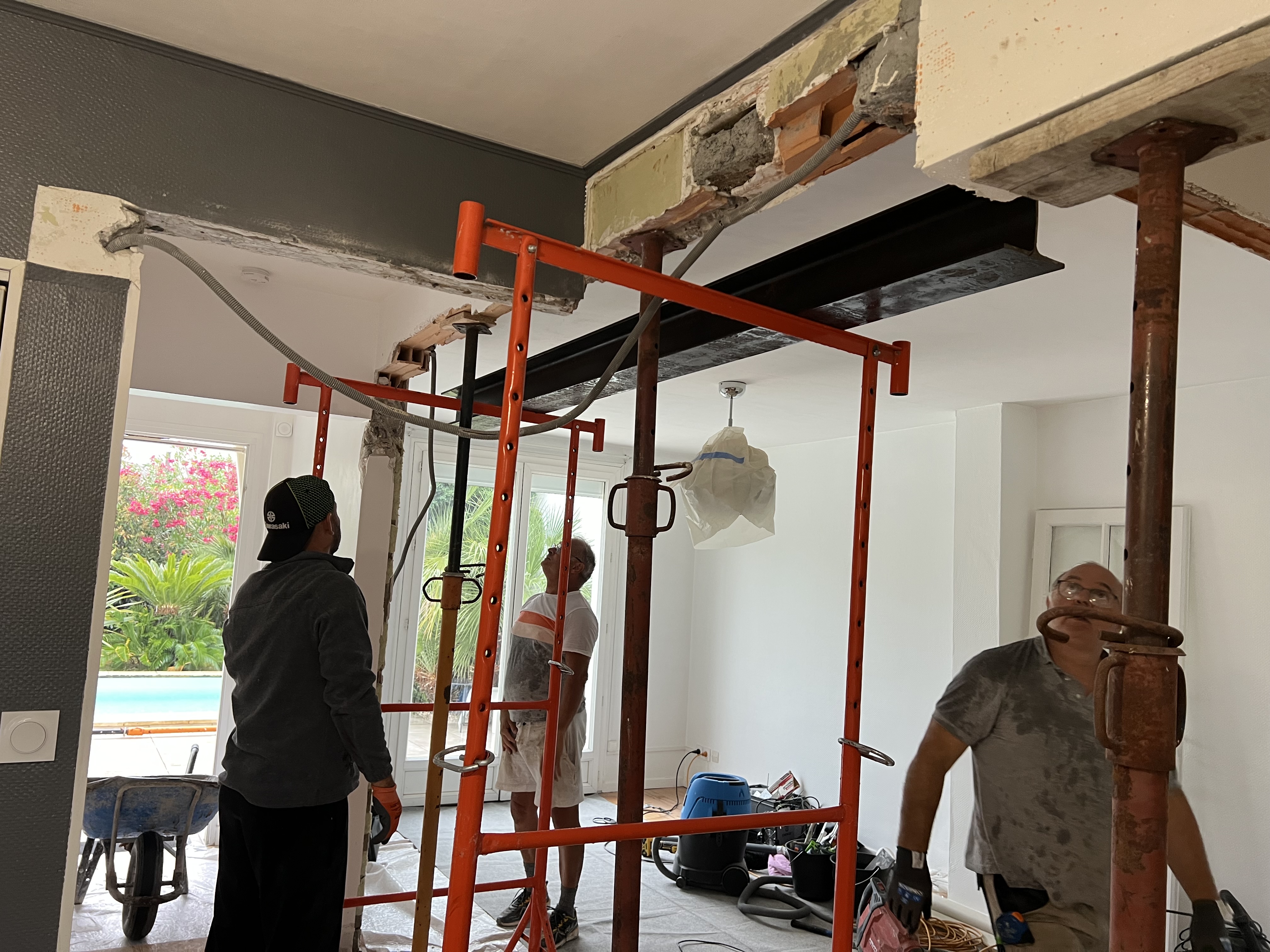 Chantier de rénovation intérieure