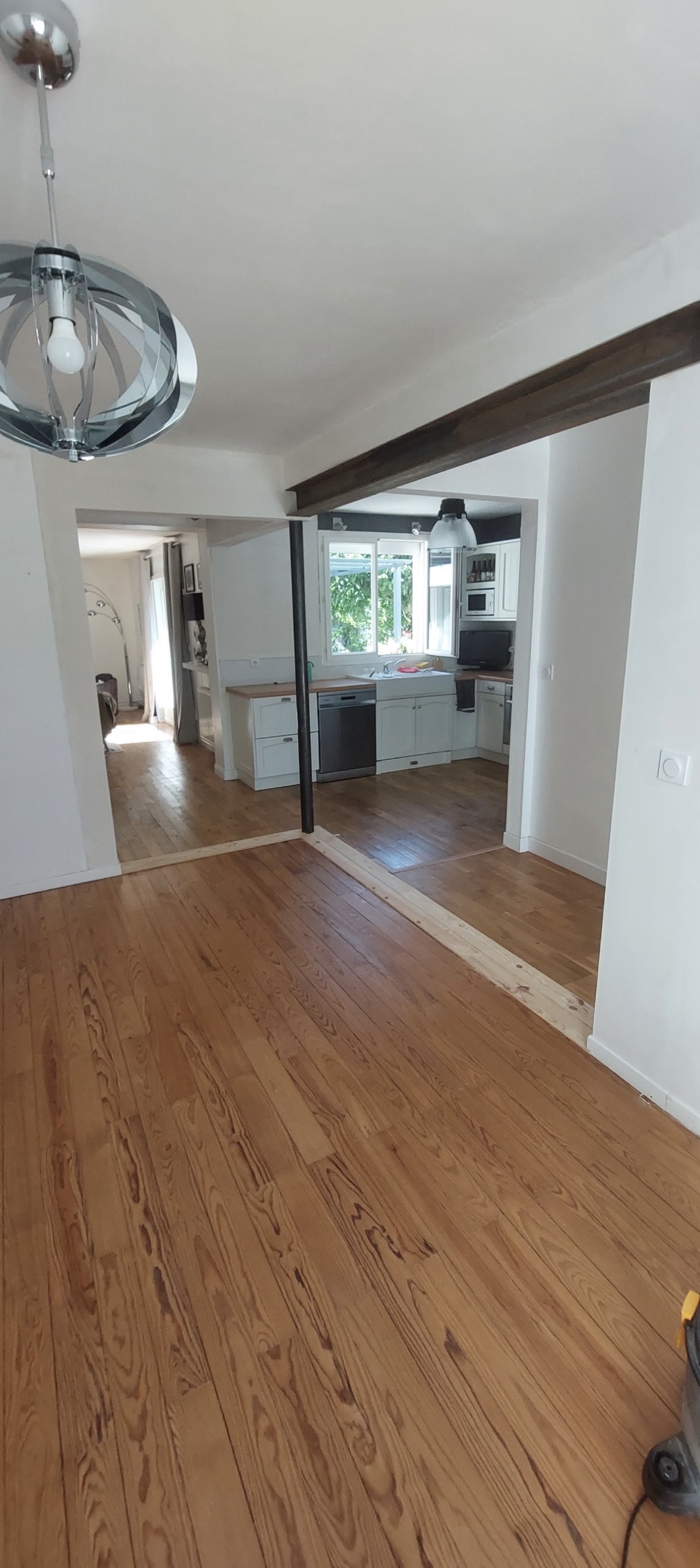 Chantier de rénovation intérieure