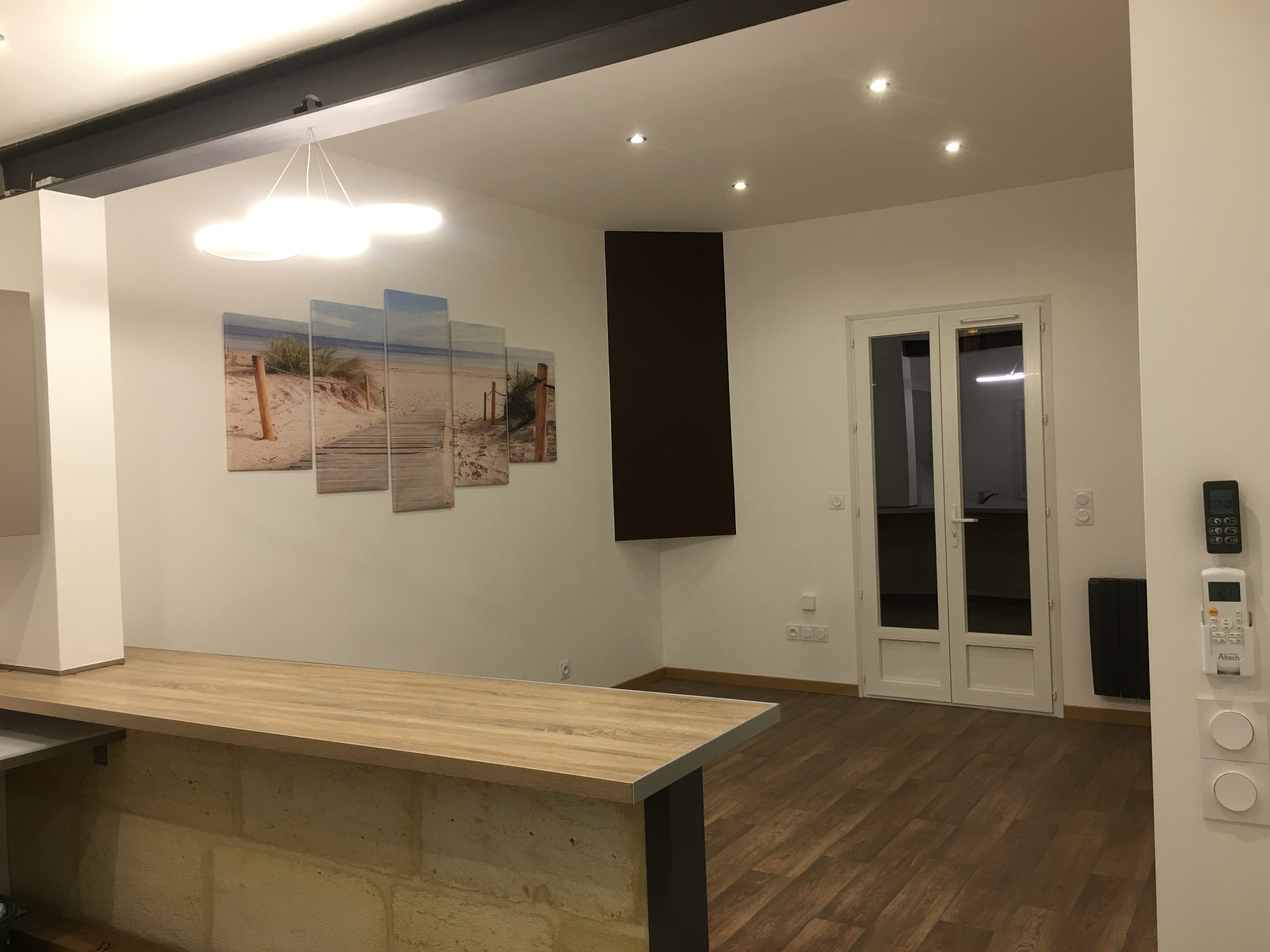 Chantier de rénovation intérieure