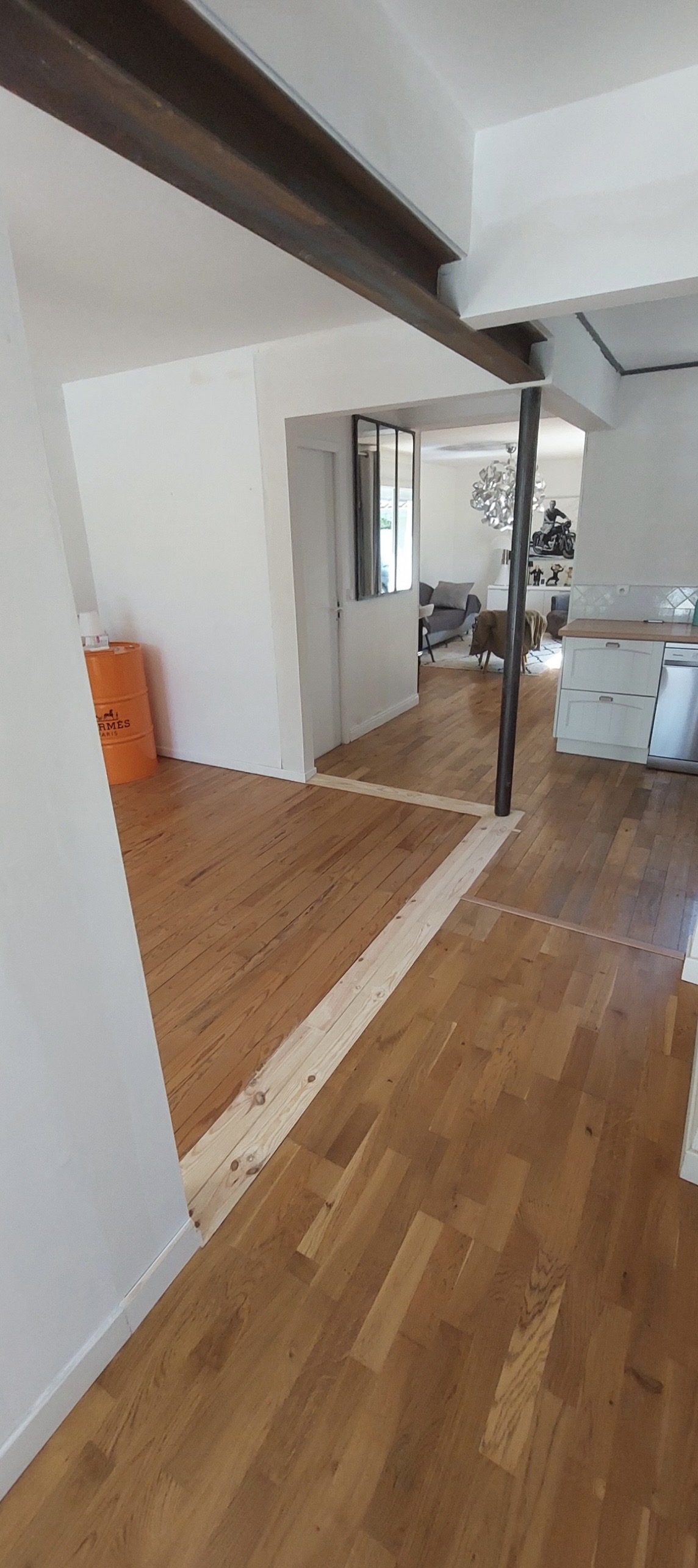 Chantier de rénovation intérieure